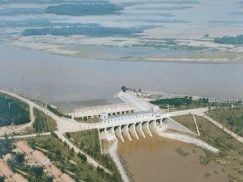 山東黃河攔河大壩工程